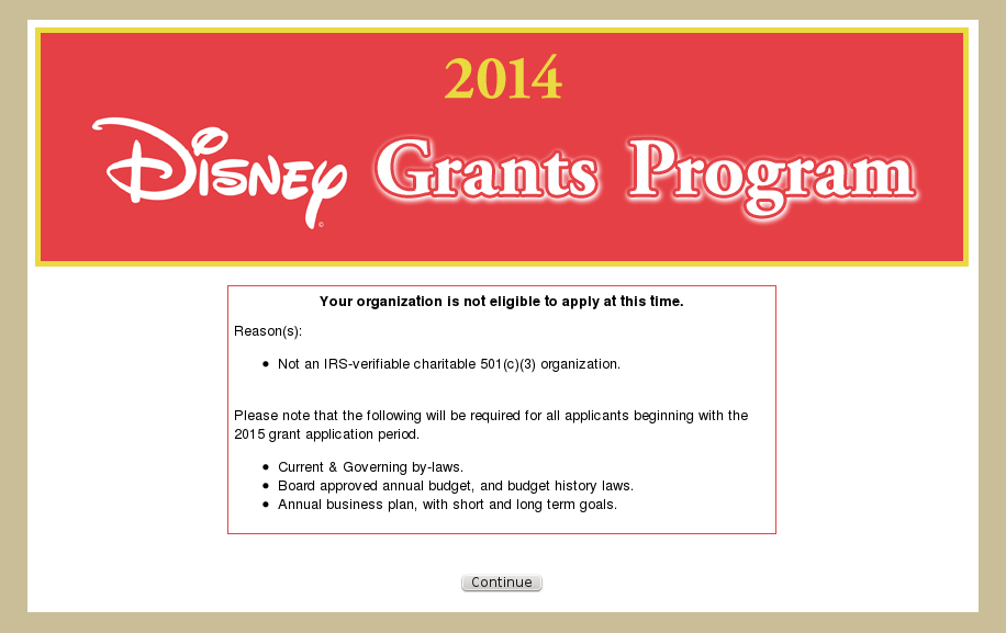 Notification of non-eligibility. Slide 6
